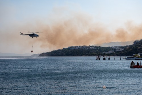 Çandarli Forest Fire&nbsp;(Izmir)